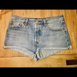 Levi’s. Denim Shorts. Us Size 12.